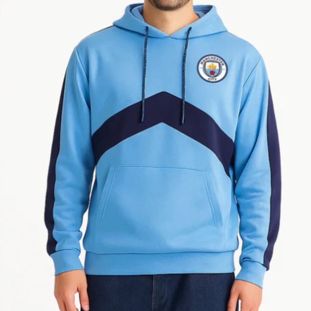 ICON SPORTS  MANCHESTER CITY soccer club hoodie. XL